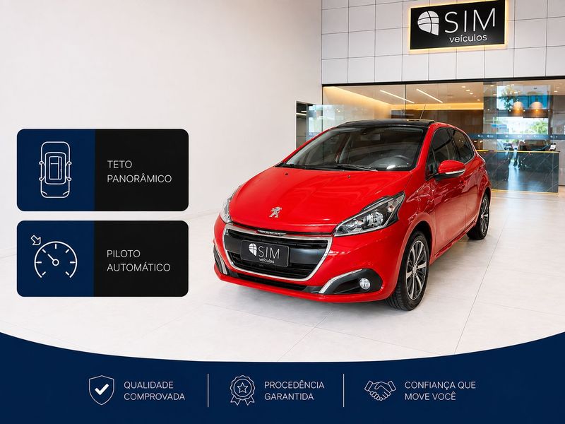 Peugeot 208 Griffe 1.6 16v 2016/2017 SIM VEÍCULOS PORTO ALEGRE / Carros no Vale Peugeot 208 Griffe 1.6 16v 2016/2017 SIM VEÍCULOS PORTO ALEGRE / Carros no Vale
