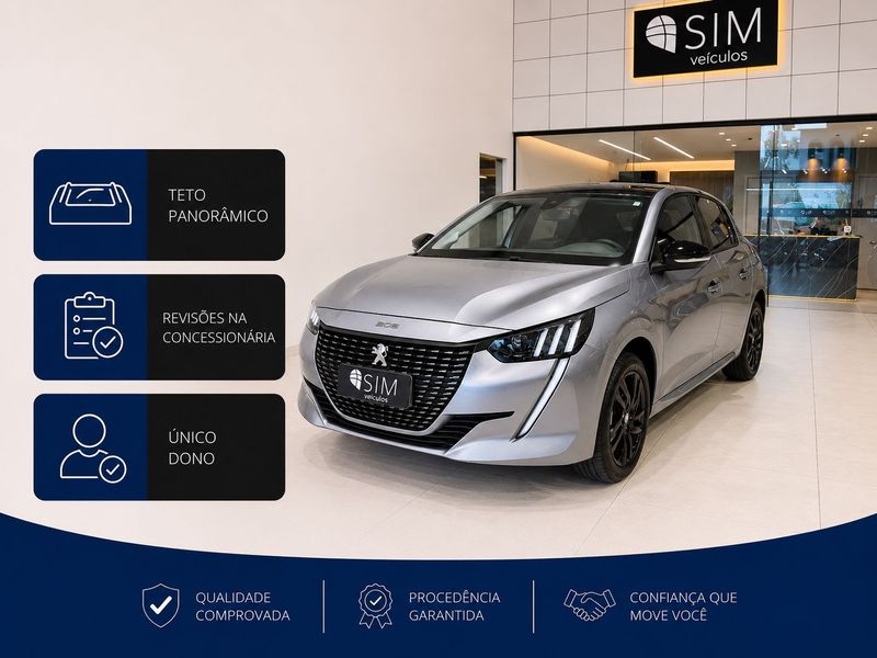 Peugeot 208 Style 1.0 6v Mec 2023/2023 SIM VEÍCULOS PORTO ALEGRE / Carros no Vale Peugeot 208 Style 1.0 6v Mec 2023/2023 SIM VEÍCULOS PORTO ALEGRE / Carros no Vale