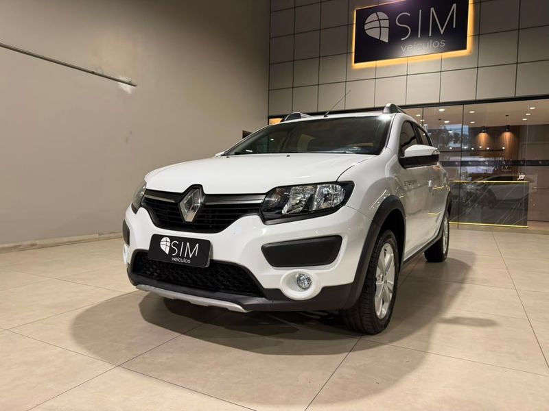 Renault Sandero 1.6 16v Sce Stepway 2018/2019 SIM VEÍCULOS PORTO ALEGRE / Carros no Vale Renault Sandero 1.6 16v Sce Stepway 2018/2019 SIM VEÍCULOS PORTO ALEGRE / Carros no Vale