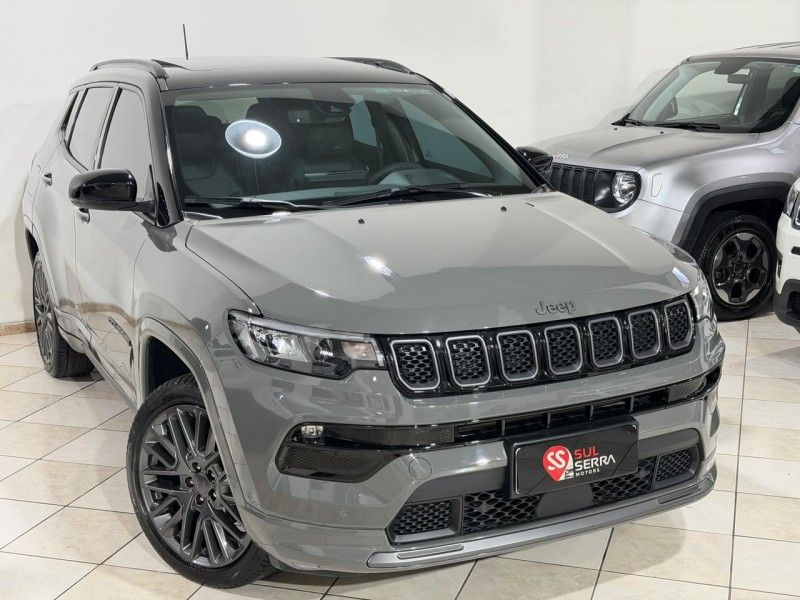 JEEP COMPASS 1.3 SERIE S T270 16V TURBO 2023/2024 SUL SERRA MOTORS CAXIAS DO SUL / Carros no Vale JEEP COMPASS 1.3 SERIE S T270 16V TURBO 2023/2024 SUL SERRA MOTORS CAXIAS DO SUL / Carros no Vale
