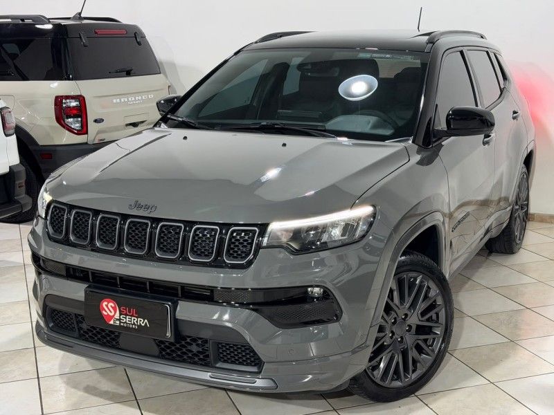 JEEP COMPASS 1.3 SERIE S T270 16V TURBO 2023/2024 SUL SERRA MOTORS CAXIAS DO SUL / Carros no Vale JEEP COMPASS 1.3 SERIE S T270 16V TURBO 2023/2024 SUL SERRA MOTORS CAXIAS DO SUL / Carros no Vale