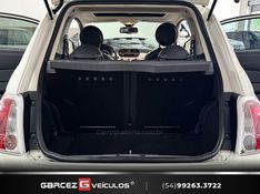 FIAT 500 1.4 LOUNGE 16V 2009/2010 GARCEZ VEÍCULOS BENTO GONÇALVES / Carros no Vale