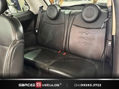 FIAT 500 1.4 LOUNGE 16V 2009/2010 GARCEZ VEÍCULOS BENTO GONÇALVES / Carros no Vale