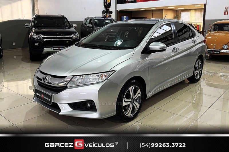 HONDA CITY 1.5 EXL 16V 2016/2016 GARCEZ VEÍCULOS BENTO GONÇALVES / Carros no Vale HONDA CITY 1.5 EXL 16V 2016/2016 GARCEZ VEÍCULOS BENTO GONÇALVES / Carros no Vale
