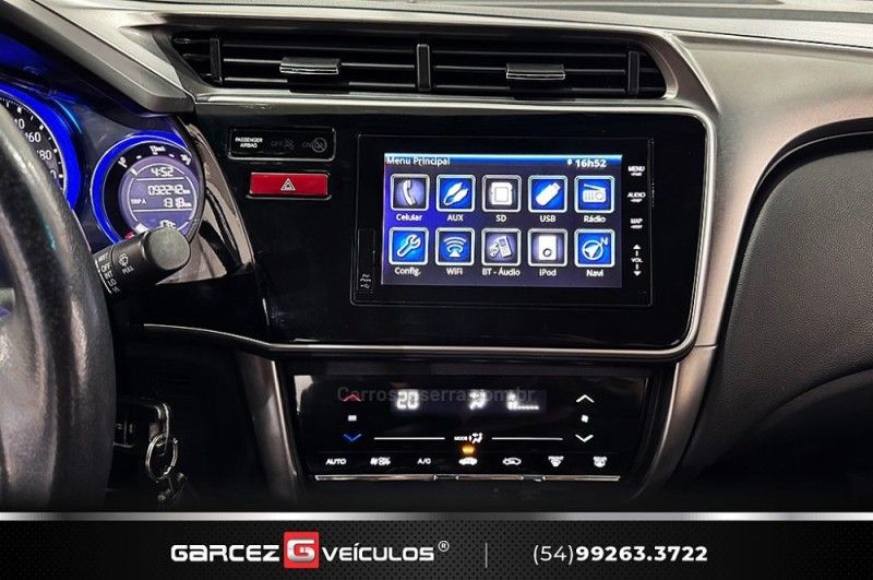 HONDA CITY 1.5 EXL 16V 2016/2016 GARCEZ VEÍCULOS BENTO GONÇALVES / Carros no Vale HONDA CITY 1.5 EXL 16V 2016/2016 GARCEZ VEÍCULOS BENTO GONÇALVES / Carros no Vale