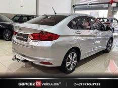 HONDA CITY 1.5 EXL 16V 2016/2016 GARCEZ VEÍCULOS BENTO GONÇALVES / Carros no Vale