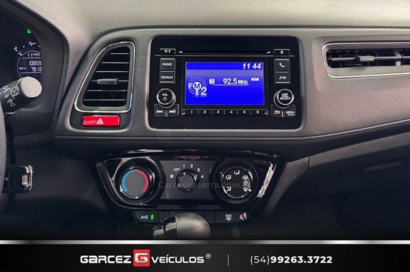 HONDA HR-V 1.8 16V EX 2015/2016 GARCEZ VEÍCULOS BENTO GONÇALVES / Carros no Vale