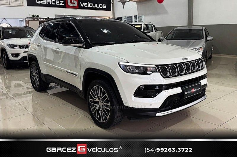 JEEP COMPASS 1.3 LIMITED T270 16V TURBO 2023/2023 GARCEZ VEÍCULOS BENTO GONÇALVES / Carros no Vale JEEP COMPASS 1.3 LIMITED T270 16V TURBO 2023/2023 GARCEZ VEÍCULOS BENTO GONÇALVES / Carros no Vale