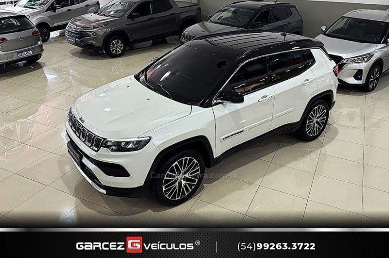 JEEP COMPASS 1.3 LIMITED T270 16V TURBO 2023/2023 GARCEZ VEÍCULOS BENTO GONÇALVES / Carros no Vale JEEP COMPASS 1.3 LIMITED T270 16V TURBO 2023/2023 GARCEZ VEÍCULOS BENTO GONÇALVES / Carros no Vale