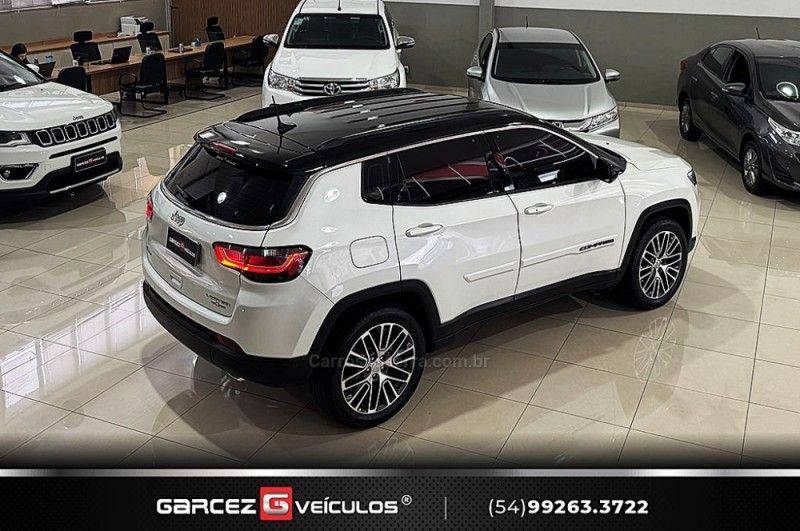 JEEP COMPASS 1.3 LIMITED T270 16V TURBO 2023/2023 GARCEZ VEÍCULOS BENTO GONÇALVES / Carros no Vale JEEP COMPASS 1.3 LIMITED T270 16V TURBO 2023/2023 GARCEZ VEÍCULOS BENTO GONÇALVES / Carros no Vale
