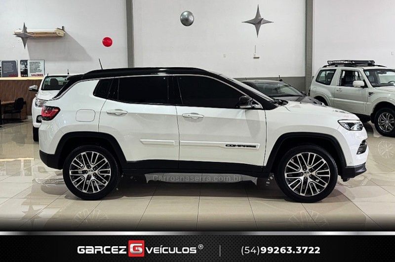 JEEP COMPASS 1.3 LIMITED T270 16V TURBO 2023/2023 GARCEZ VEÍCULOS BENTO GONÇALVES / Carros no Vale JEEP COMPASS 1.3 LIMITED T270 16V TURBO 2023/2023 GARCEZ VEÍCULOS BENTO GONÇALVES / Carros no Vale
