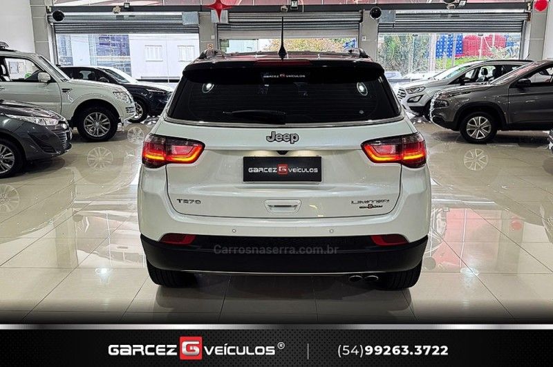 JEEP COMPASS 1.3 LIMITED T270 16V TURBO 2023/2023 GARCEZ VEÍCULOS BENTO GONÇALVES / Carros no Vale JEEP COMPASS 1.3 LIMITED T270 16V TURBO 2023/2023 GARCEZ VEÍCULOS BENTO GONÇALVES / Carros no Vale