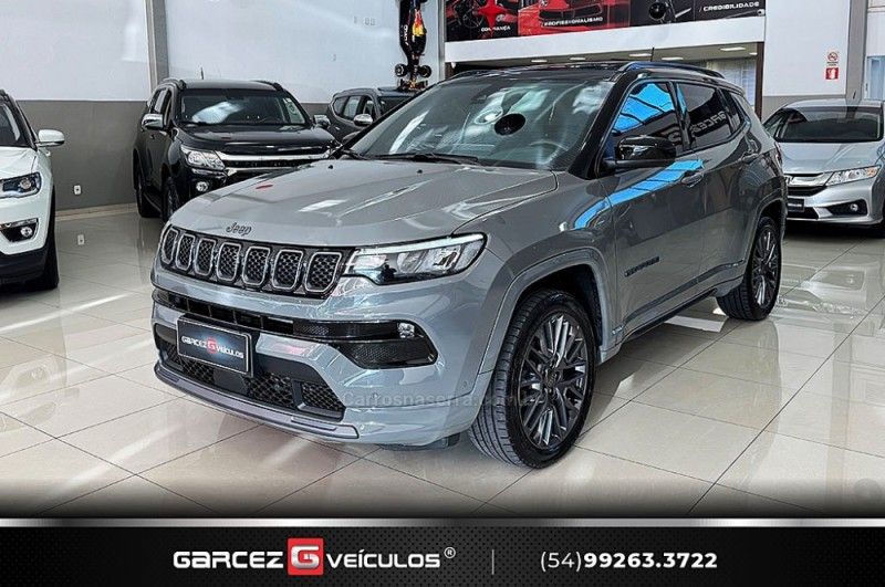 JEEP COMPASS 1.3 SERIE S T270 16V TURBO 2023/2023 GARCEZ VEÍCULOS BENTO GONÇALVES / Carros no Vale JEEP COMPASS 1.3 SERIE S T270 16V TURBO 2023/2023 GARCEZ VEÍCULOS BENTO GONÇALVES / Carros no Vale