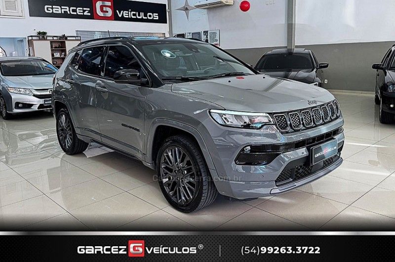 JEEP COMPASS 1.3 SERIE S T270 16V TURBO 2023/2023 GARCEZ VEÍCULOS BENTO GONÇALVES / Carros no Vale JEEP COMPASS 1.3 SERIE S T270 16V TURBO 2023/2023 GARCEZ VEÍCULOS BENTO GONÇALVES / Carros no Vale