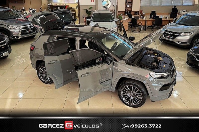 JEEP COMPASS 1.3 SERIE S T270 16V TURBO 2023/2023 GARCEZ VEÍCULOS BENTO GONÇALVES / Carros no Vale JEEP COMPASS 1.3 SERIE S T270 16V TURBO 2023/2023 GARCEZ VEÍCULOS BENTO GONÇALVES / Carros no Vale