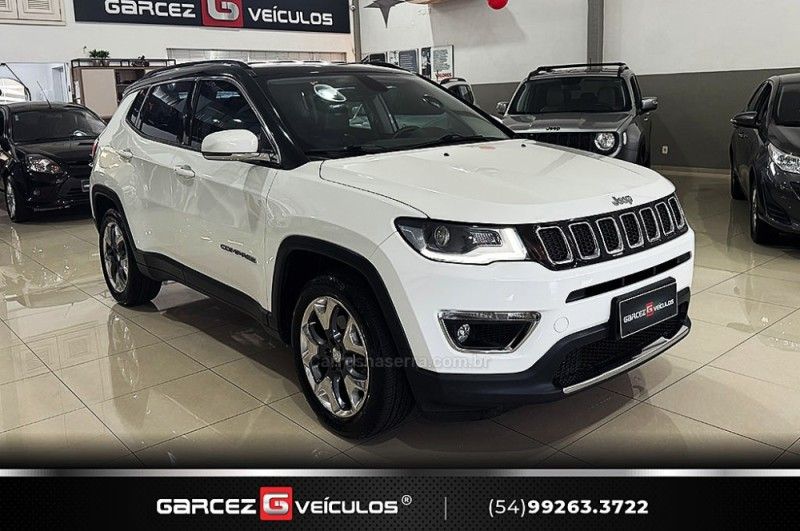 JEEP COMPASS 2.0 16V LIMITED 2017/2018 GARCEZ VEÍCULOS BENTO GONÇALVES / Carros no Vale JEEP COMPASS 2.0 16V LIMITED 2017/2018 GARCEZ VEÍCULOS BENTO GONÇALVES / Carros no Vale