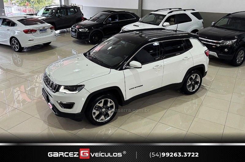 JEEP COMPASS 2.0 16V LIMITED 2017/2018 GARCEZ VEÍCULOS BENTO GONÇALVES / Carros no Vale JEEP COMPASS 2.0 16V LIMITED 2017/2018 GARCEZ VEÍCULOS BENTO GONÇALVES / Carros no Vale