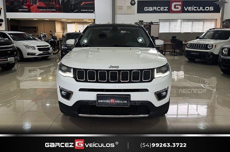 JEEP COMPASS 2.0 16V LIMITED 2017/2018 GARCEZ VEÍCULOS BENTO GONÇALVES / Carros no Vale JEEP COMPASS 2.0 16V LIMITED 2017/2018 GARCEZ VEÍCULOS BENTO GONÇALVES / Carros no Vale