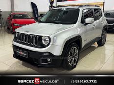 JEEP RENEGADE 1.8 16V LONGITUDE 2018/2018 GARCEZ VEÍCULOS BENTO GONÇALVES / Carros no Vale