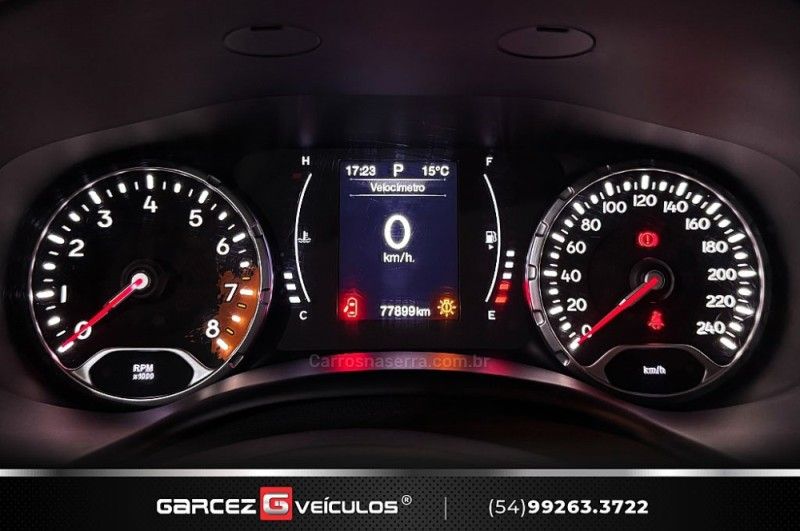 JEEP RENEGADE 1.8 16V LONGITUDE 2018/2018 GARCEZ VEÍCULOS BENTO GONÇALVES / Carros no Vale