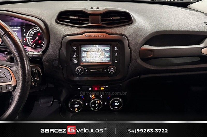 JEEP RENEGADE 1.8 16V LONGITUDE 2018/2018 GARCEZ VEÍCULOS BENTO GONÇALVES / Carros no Vale