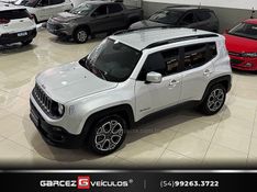 JEEP RENEGADE 1.8 16V LONGITUDE 2018/2018 GARCEZ VEÍCULOS BENTO GONÇALVES / Carros no Vale