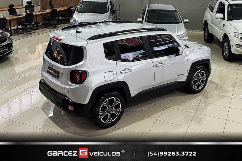 JEEP RENEGADE 1.8 16V LONGITUDE 2018/2018 GARCEZ VEÍCULOS BENTO GONÇALVES / Carros no Vale