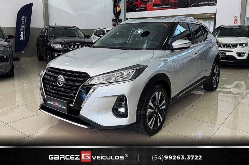 NISSAN KICKS 1.6 ADVANCE 16V PLUS CVT 2021/2022 GARCEZ VEÍCULOS BENTO GONÇALVES / Carros no Vale NISSAN KICKS 1.6 ADVANCE 16V PLUS CVT 2021/2022 GARCEZ VEÍCULOS BENTO GONÇALVES / Carros no Vale
