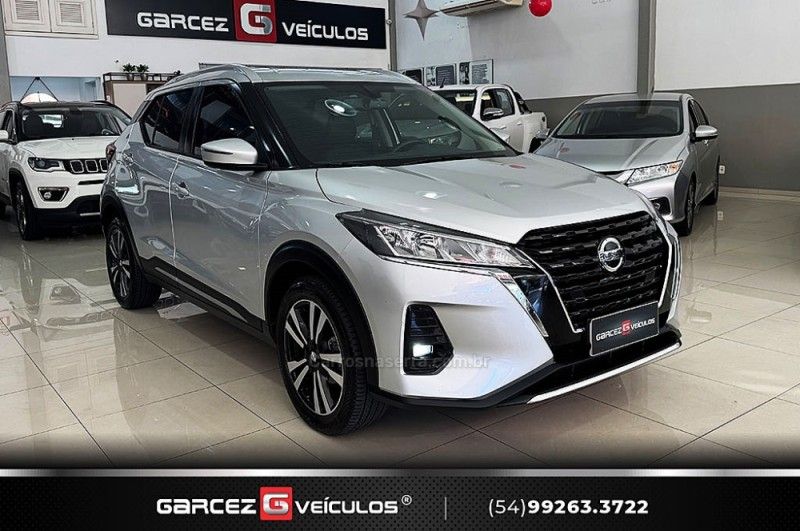 NISSAN KICKS 1.6 ADVANCE 16V PLUS CVT 2021/2022 GARCEZ VEÍCULOS BENTO GONÇALVES / Carros no Vale NISSAN KICKS 1.6 ADVANCE 16V PLUS CVT 2021/2022 GARCEZ VEÍCULOS BENTO GONÇALVES / Carros no Vale