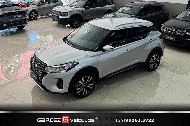 NISSAN KICKS 1.6 ADVANCE 16V PLUS CVT 2021/2022 GARCEZ VEÍCULOS BENTO GONÇALVES / Carros no Vale NISSAN KICKS 1.6 ADVANCE 16V PLUS CVT 2021/2022 GARCEZ VEÍCULOS BENTO GONÇALVES / Carros no Vale