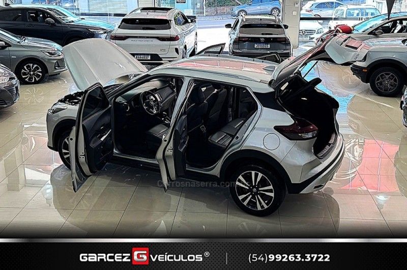 NISSAN KICKS 1.6 ADVANCE 16V PLUS CVT 2021/2022 GARCEZ VEÍCULOS BENTO GONÇALVES / Carros no Vale NISSAN KICKS 1.6 ADVANCE 16V PLUS CVT 2021/2022 GARCEZ VEÍCULOS BENTO GONÇALVES / Carros no Vale