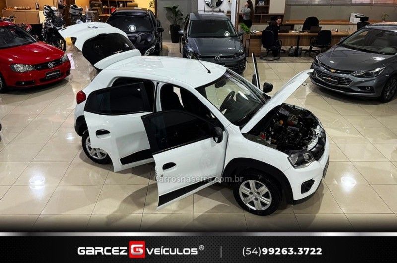 RENAULT KWID 1.0 12V SCE ZEN 2019/2020 GARCEZ VEÍCULOS BENTO GONÇALVES / Carros no Vale
