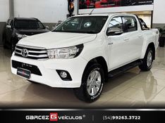 TOYOTA HILUX 2.8 SRV 4X4 CD 16V 2016/2017 GARCEZ VEÍCULOS BENTO GONÇALVES / Carros no Vale