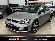 VOLKSWAGEN GOLF 2.0 TSI GTI 16V TURBO 2017/2017 GARCEZ VEÍCULOS BENTO GONÇALVES / Carros no Vale