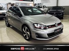 VOLKSWAGEN GOLF 2.0 TSI GTI 16V TURBO 2017/2017 GARCEZ VEÍCULOS BENTO GONÇALVES / Carros no Vale