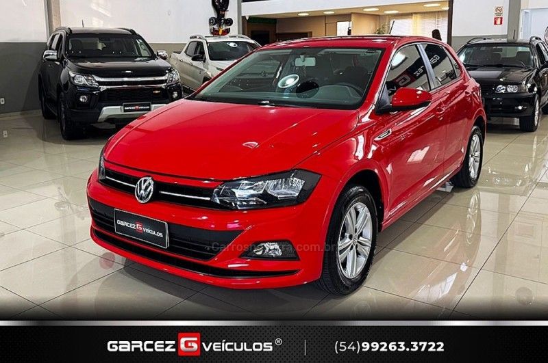 VOLKSWAGEN POLO 1.0 200 TSI COMFORTLINE 2018/2019 GARCEZ VEÍCULOS BENTO GONÇALVES / Carros no Vale