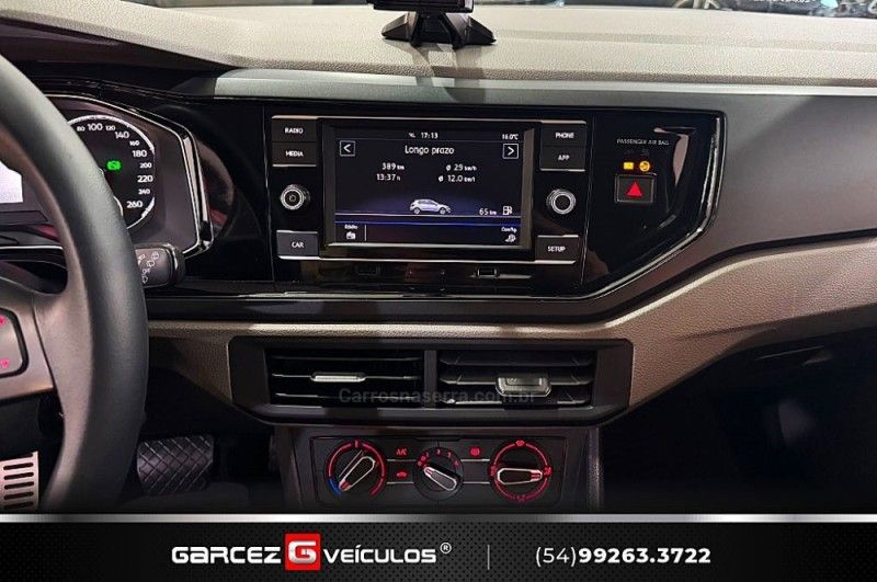 VOLKSWAGEN POLO 1.0 200 TSI COMFORTLINE 2018/2019 GARCEZ VEÍCULOS BENTO GONÇALVES / Carros no Vale