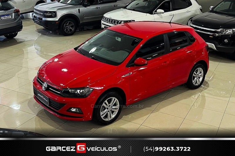 VOLKSWAGEN POLO 1.0 200 TSI COMFORTLINE 2018/2019 GARCEZ VEÍCULOS BENTO GONÇALVES / Carros no Vale