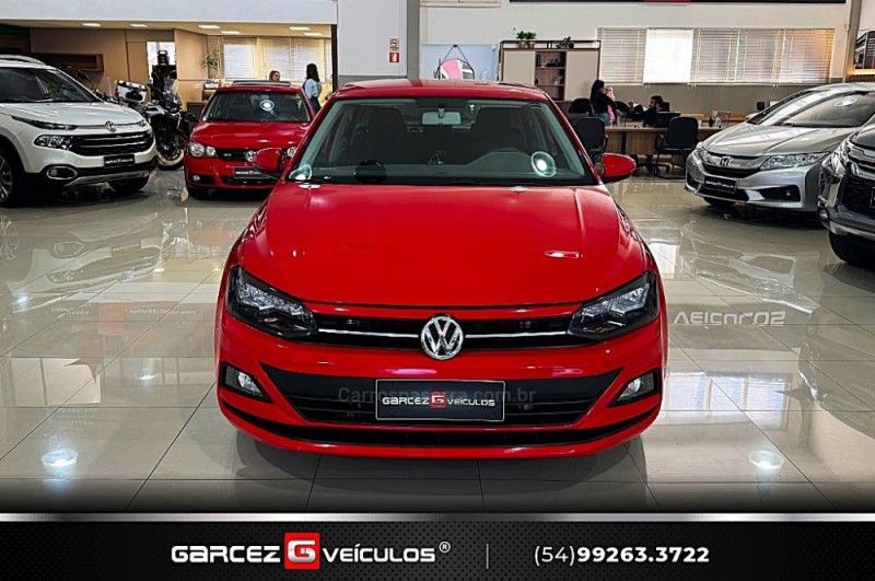 VOLKSWAGEN POLO 1.0 200 TSI COMFORTLINE 2018/2019 GARCEZ VEÍCULOS BENTO GONÇALVES / Carros no Vale
