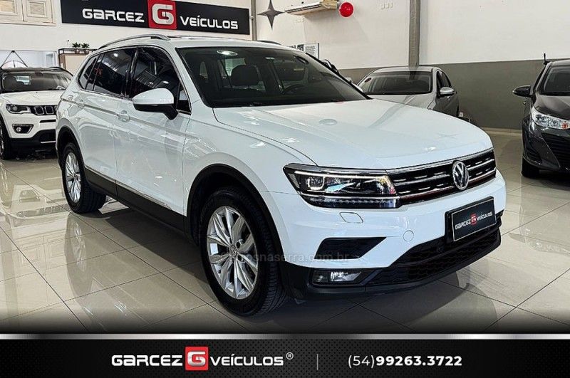 VOLKSWAGEN TIGUAN 1.4 ALLSPACE COMFORT 250 TSI 2018/2019 GARCEZ VEÍCULOS BENTO GONÇALVES / Carros no Vale