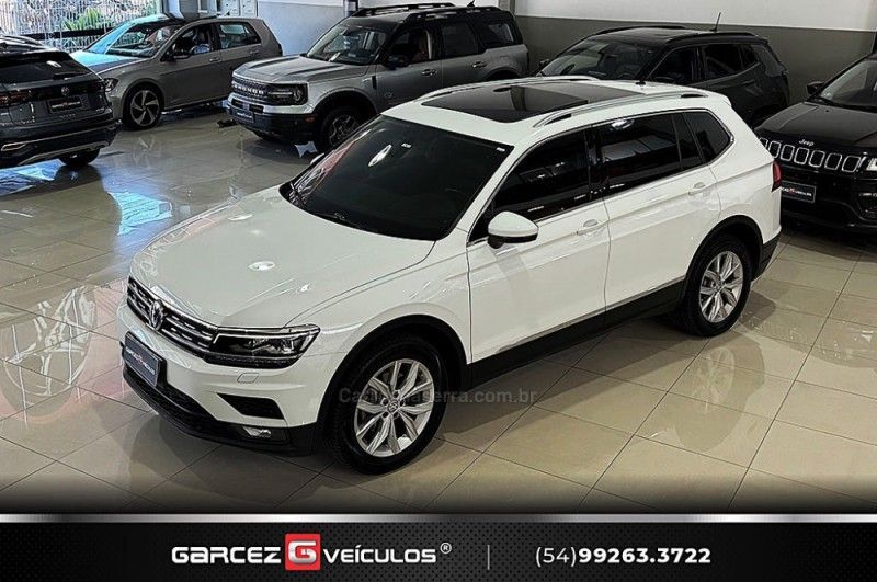 VOLKSWAGEN TIGUAN 1.4 ALLSPACE COMFORT 250 TSI 2018/2019 GARCEZ VEÍCULOS BENTO GONÇALVES / Carros no Vale