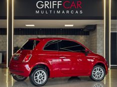 FIAT 500 1.4 CULT 8V AUTOMATIZADO 2014/2015 GRIFFCAR MULTIMARCAS DOIS IRMÃOS / Carros no Vale