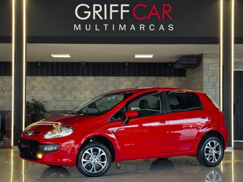 FIAT PUNTO 1.4 ATTRACTIVE ITALIA 8V 2015/2015 GRIFFCAR MULTIMARCAS DOIS IRMÃOS / Carros no Vale