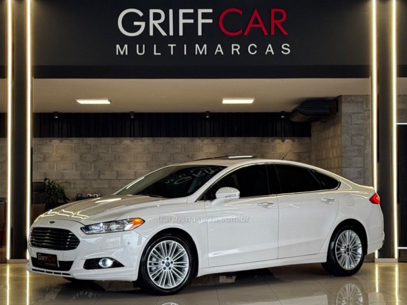 FORD FUSION 2.0 TITANIUM GTDI ECOBOOST AWD 2014/2015 GRIFFCAR MULTIMARCAS DOIS IRMÃOS / Carros no Vale FORD FUSION 2.0 TITANIUM GTDI ECOBOOST AWD 2014/2015 GRIFFCAR MULTIMARCAS DOIS IRMÃOS / Carros no Vale
