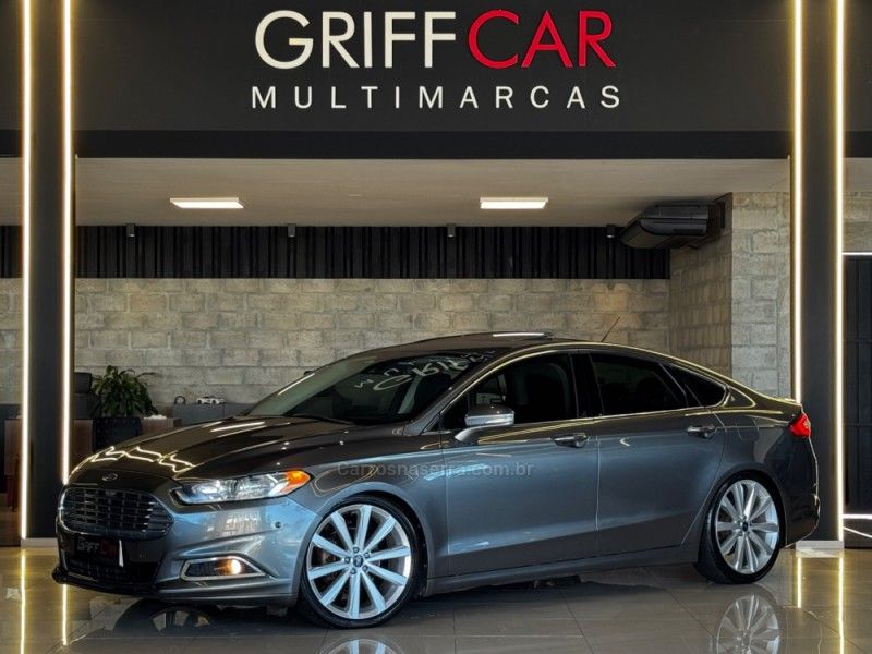 FORD FUSION 2.0 TITANIUM GTDI ECOBOOST AWD 2014/2014 GRIFFCAR MULTIMARCAS DOIS IRMÃOS / Carros no Vale FORD FUSION 2.0 TITANIUM GTDI ECOBOOST AWD 2014/2014 GRIFFCAR MULTIMARCAS DOIS IRMÃOS / Carros no Vale