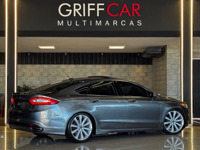 FORD FUSION 2.0 TITANIUM GTDI ECOBOOST AWD 2014/2014 GRIFFCAR MULTIMARCAS DOIS IRMÃOS / Carros no Vale FORD FUSION 2.0 TITANIUM GTDI ECOBOOST AWD 2014/2014 GRIFFCAR MULTIMARCAS DOIS IRMÃOS / Carros no Vale