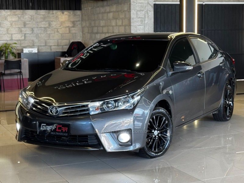 TOYOTA COROLLA 2.0 XEI 16V 2014/2015 GRIFFCAR MULTIMARCAS DOIS IRMÃOS / Carros no Vale