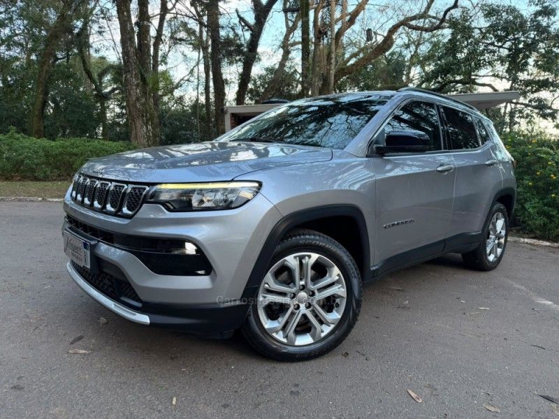 JEEP COMPASS 1.3 LONGITUDE T270 16V TURBO 4X2 2021/2022 KASPER VEÍCULOS DOIS IRMÃOS / Carros no Vale