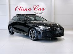 AUDI A3 2.0 TFSI 40 PERFORMANCE BLACK SPORTBACK 2024/2024 ÓTIMA CAR FLORES DA CUNHA / Carros no Vale