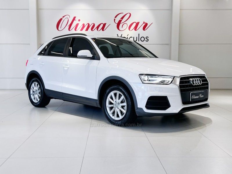 AUDI Q3 1.4 TFSI ATTRACTION 16V S TRONIC 2017/2018 ÓTIMA CAR FLORES DA CUNHA / Carros no Vale AUDI Q3 1.4 TFSI ATTRACTION 16V S TRONIC 2017/2018 ÓTIMA CAR FLORES DA CUNHA / Carros no Vale